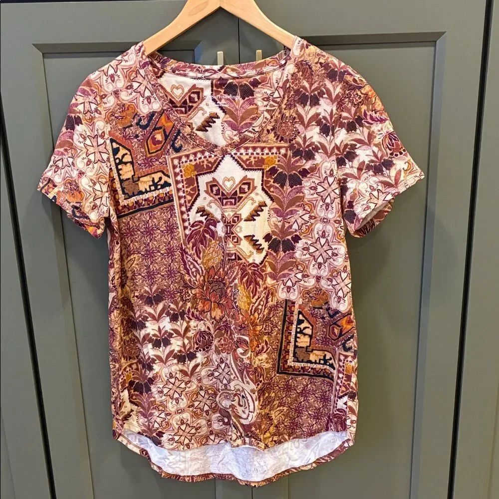 Soft Surroundings Floral Women's Top